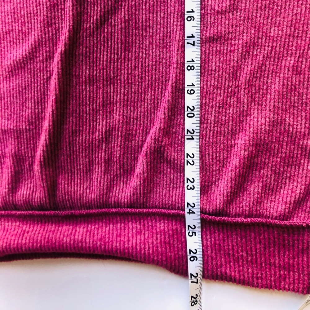 Free People Pink Off The Shoulder Sweater XS - Picture 5 of 8